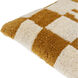 Balder 20 X 20 inch Medium Brown/Ivory Accent Pillow