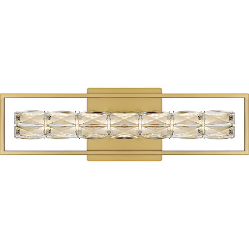 Dazzle LED 24 inch Soft Gold Bath Light Wall Light, Medium