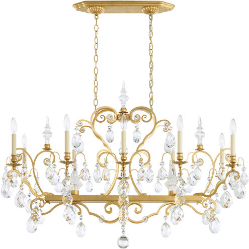 Renaissance 12 Light 46 inch Heirloom Gold Chandelier Ceiling Light in Heritage