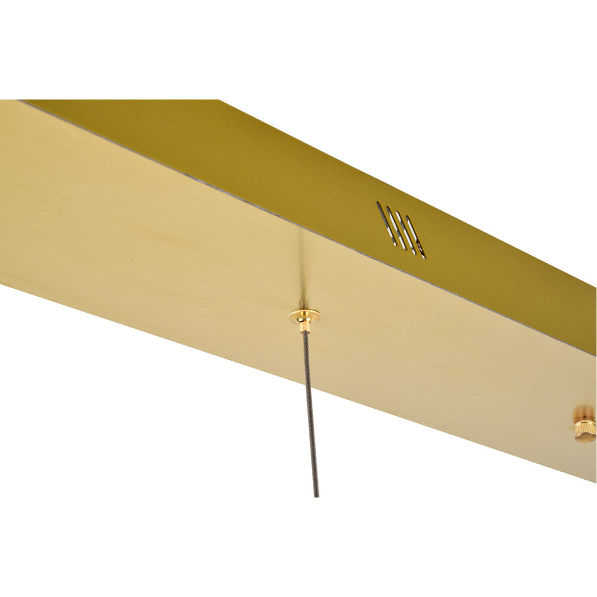 Polaris LED 28 inch Gold Pendant Ceiling Light