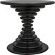 Scheiben 28 X 28 inch Hand Rubbed Black Side Table