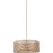 Emery 6 Light 28 inch Modern Gold Pendant Ceiling Light