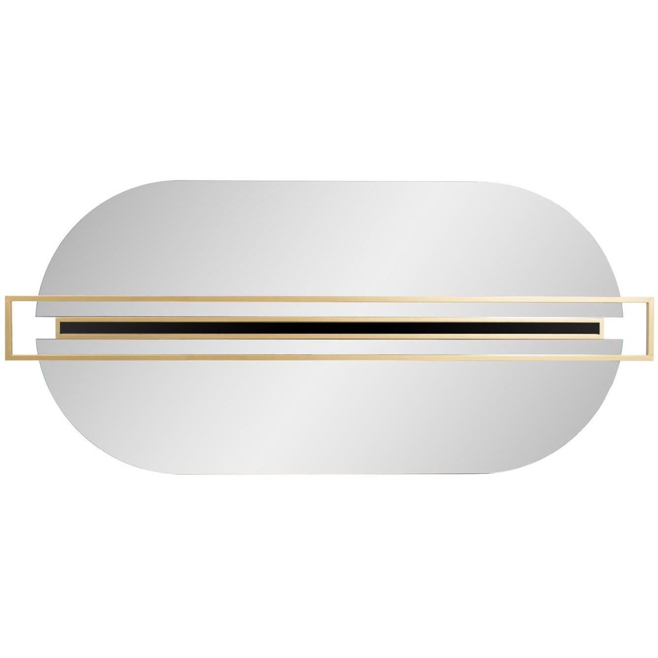 Trexell 71 X 32 inch Gold Mirror