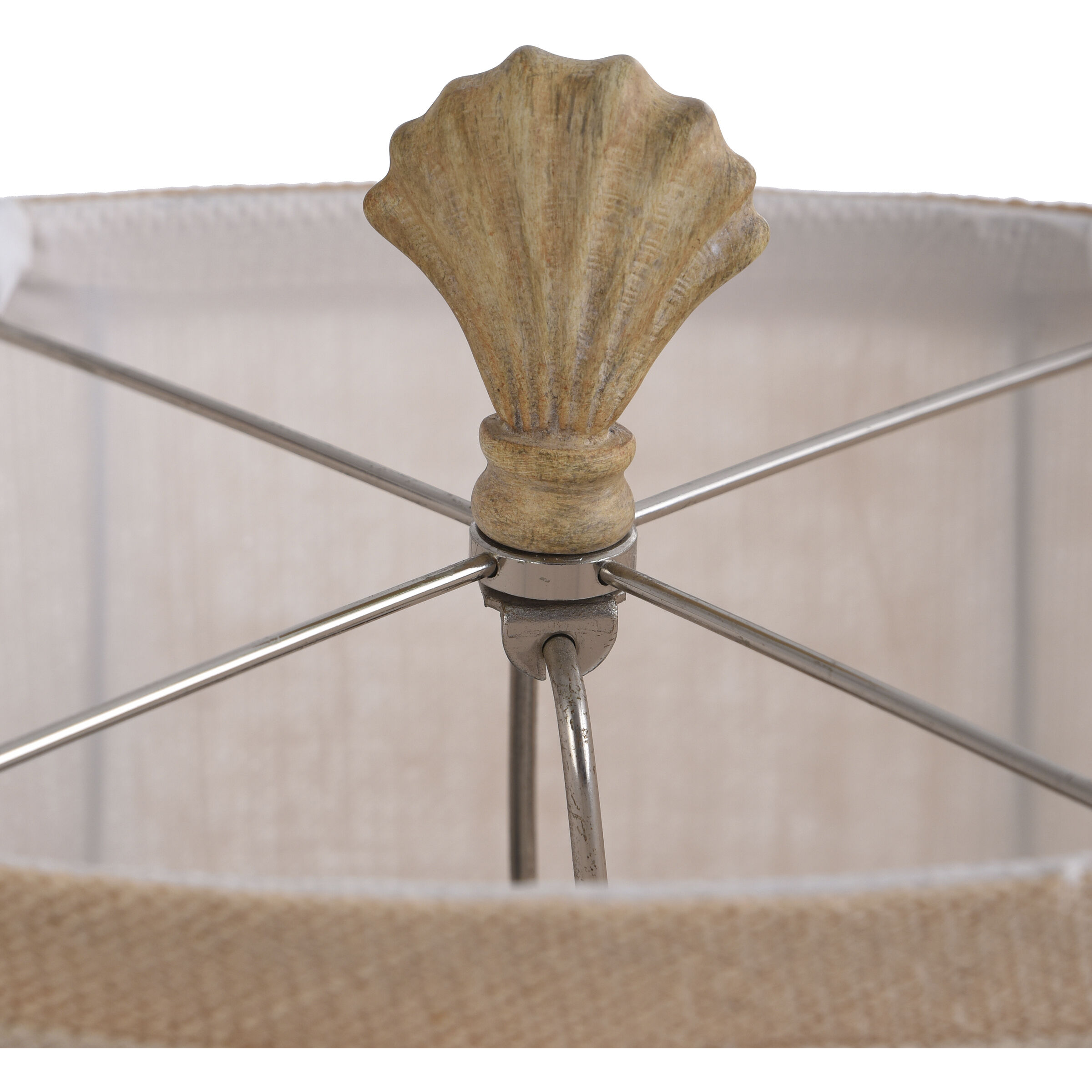 Signature 31 inch 100 watt Sandstone and Silver Table Lamp Portable Light