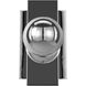 EVOLV LED 3.5 inch Polished Chrome ADA Wall Sconce Wall Light, Luna Family