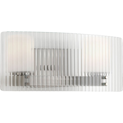 Coupe 2 Light 14 inch Brushed Nickel Bath Vanity Wall Light