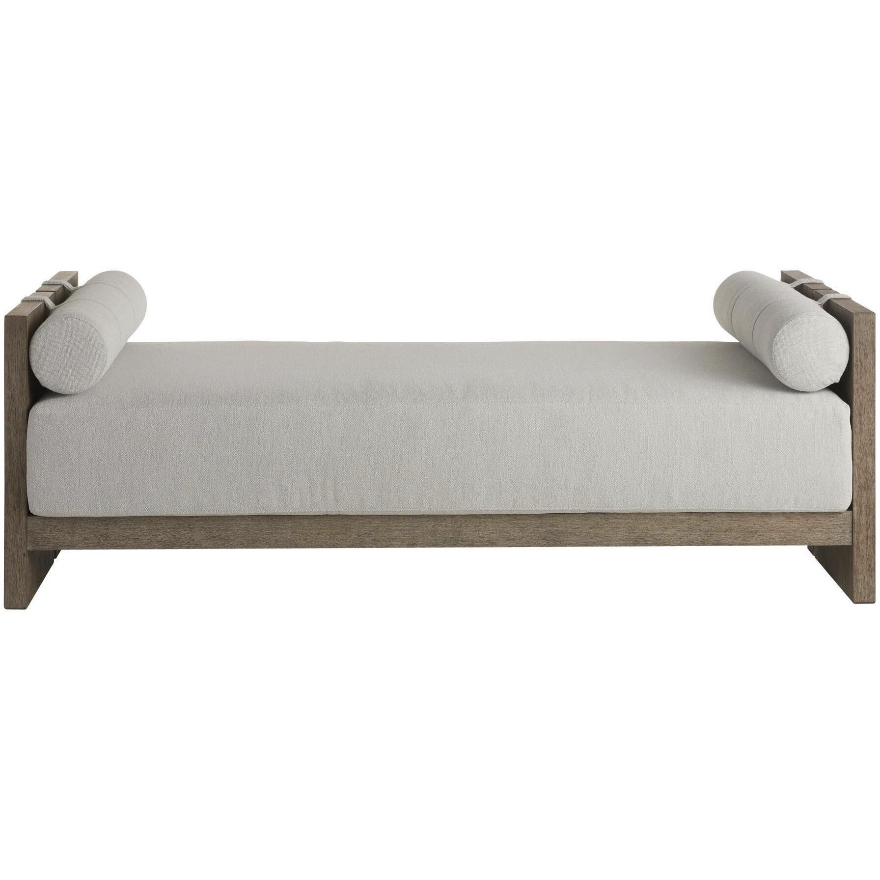 Dominic Porpoise and Willow with Aged Bronze Outdoor Daybed