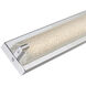 Veil LED 28.3 inch Brushed Nickel Bath Vanity Light Wall Light