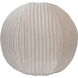 Dana 12 inch Beige Indoor Pillow