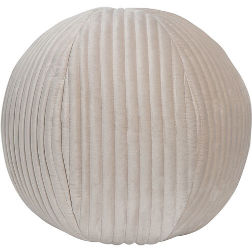 Dana 12 inch Beige Indoor Pillow