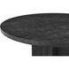 Kesden 60 X 60 inch Silent Black Round Dining Table, Wooden