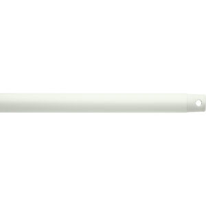 Independence Matte White Fan Down Rod, 36 inch