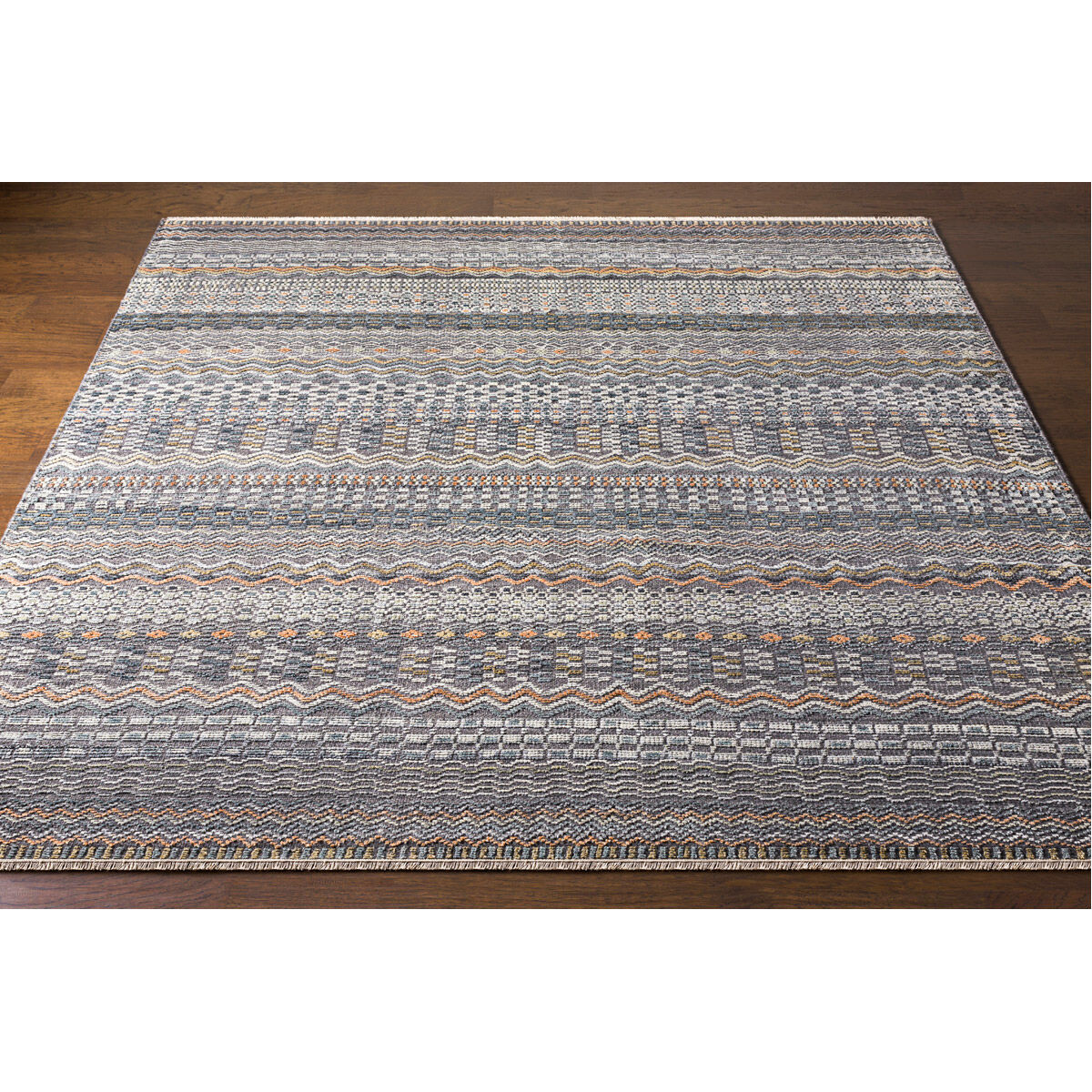 Nobility 36 X 24 inch Charcoal Rug in 2 x 3, Rectangle
