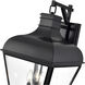 Edenton 4 Light 24.5 inch Matte Black Outdoor Wall Sconce