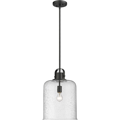 Kinsley 1 Light 12 inch Matte Black Pendant Ceiling Light
