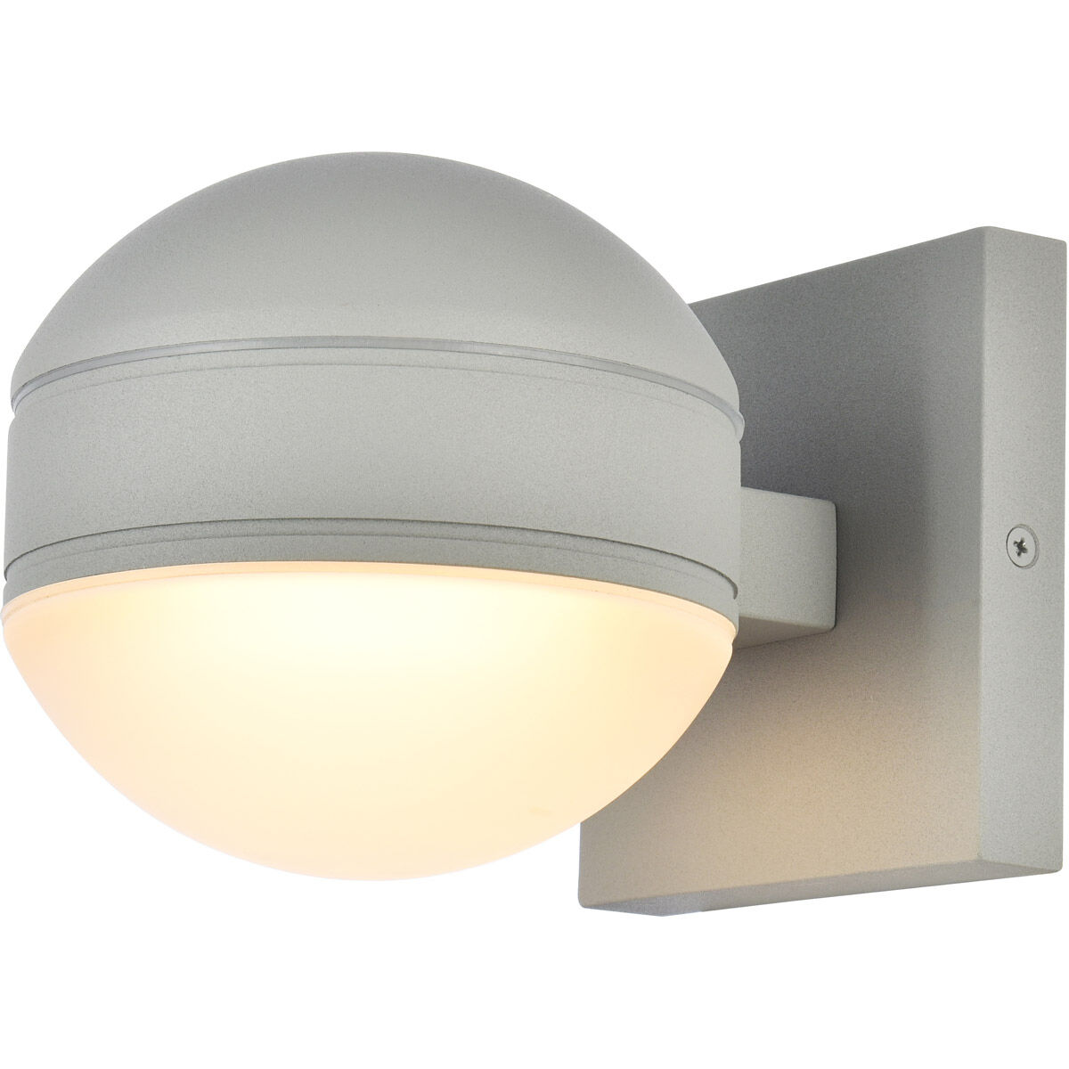 Raine Outdoor Wall Light in Silver