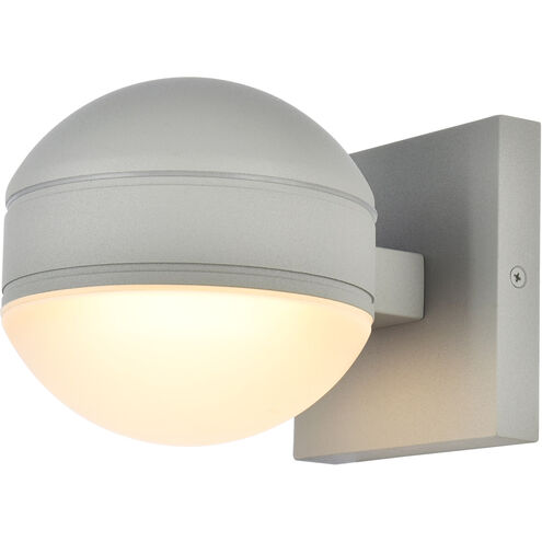 Raine Outdoor Wall Light in Silver