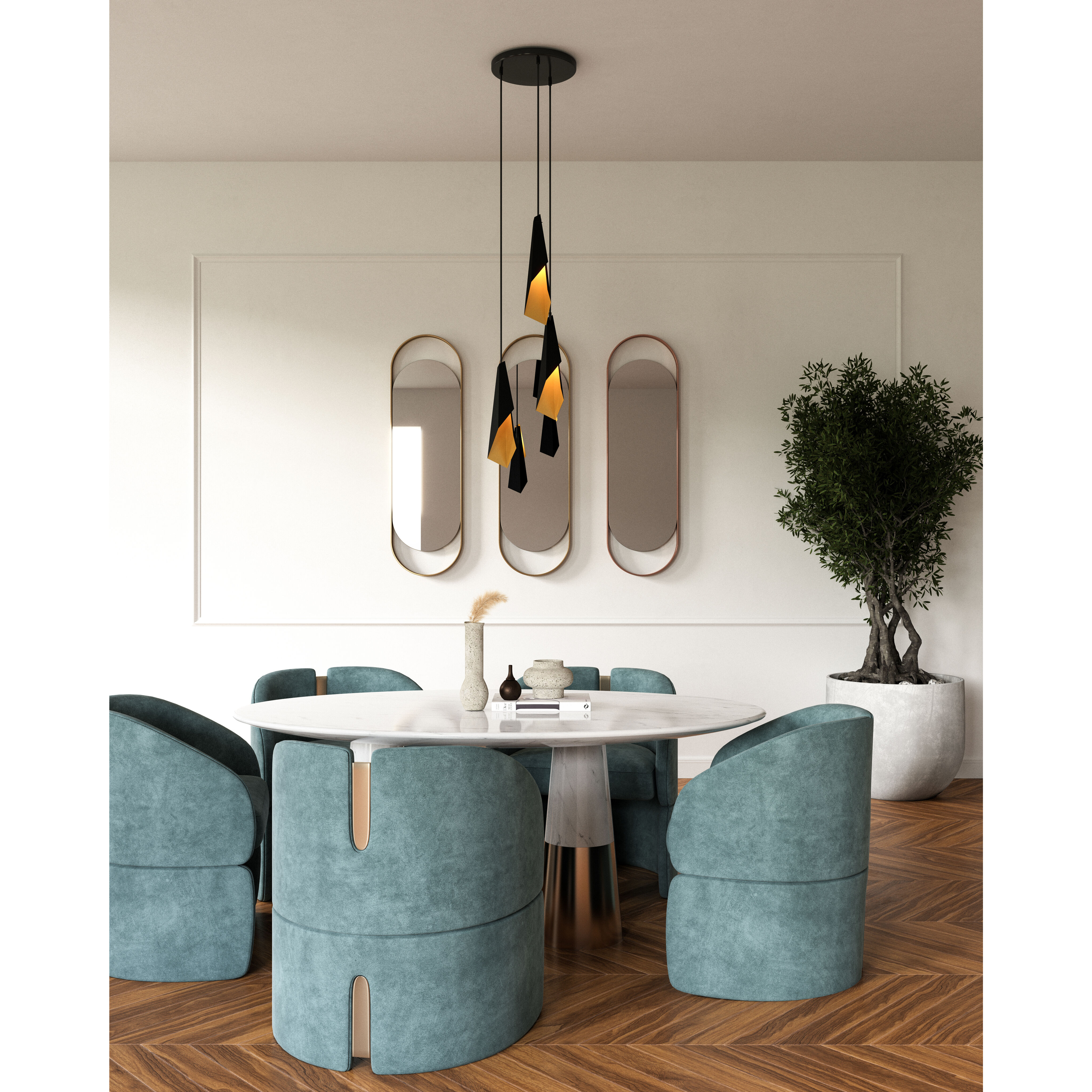 Velo Multi Light Pendant Ceiling Light