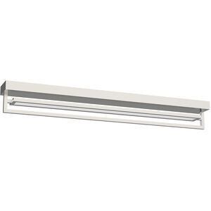 Mondrian LED 3.25 inch Brushed Nickel Semi-Flush Mount Ceiling Light