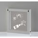 Lets Party Video 9 inch 0.30 watt Silver Light Box Portable Light, Simplee Adesso