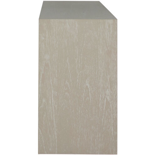 Alford Cerused White / Natural Shagreen Chest