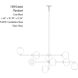 Millikan 9 Light 39 inch Coal Black Pendant Ceiling Light
