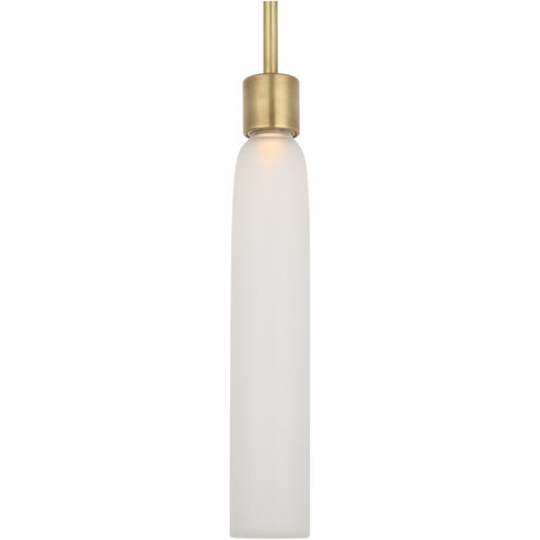 Kelly by Kelly Wearstler Volver 1 Light 2.5 inch Hand Rubbed Antique Brass Line-Voltage Pendant Ceiling Light