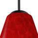 Karli 1 Light Black Cord Pendant Ceiling Light