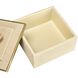 Brenner 5.25 X 5.25 inch Ivory with Brown Box, Set of 2