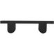 Evora 76 X 18 inch Matte Black Coffee Table