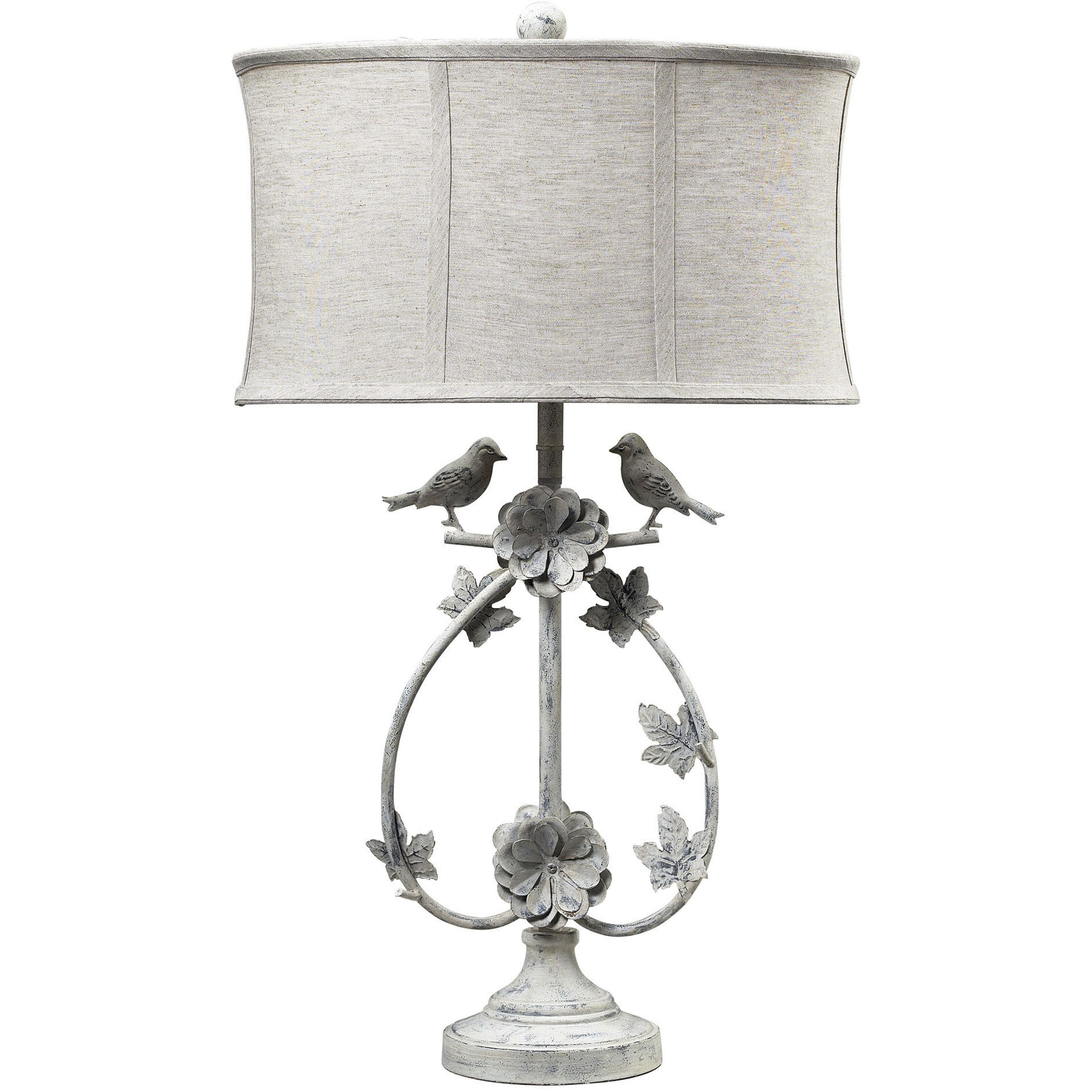 Saint Louis Heights 31 inch 100 watt Antique White Table Lamp Portable Light