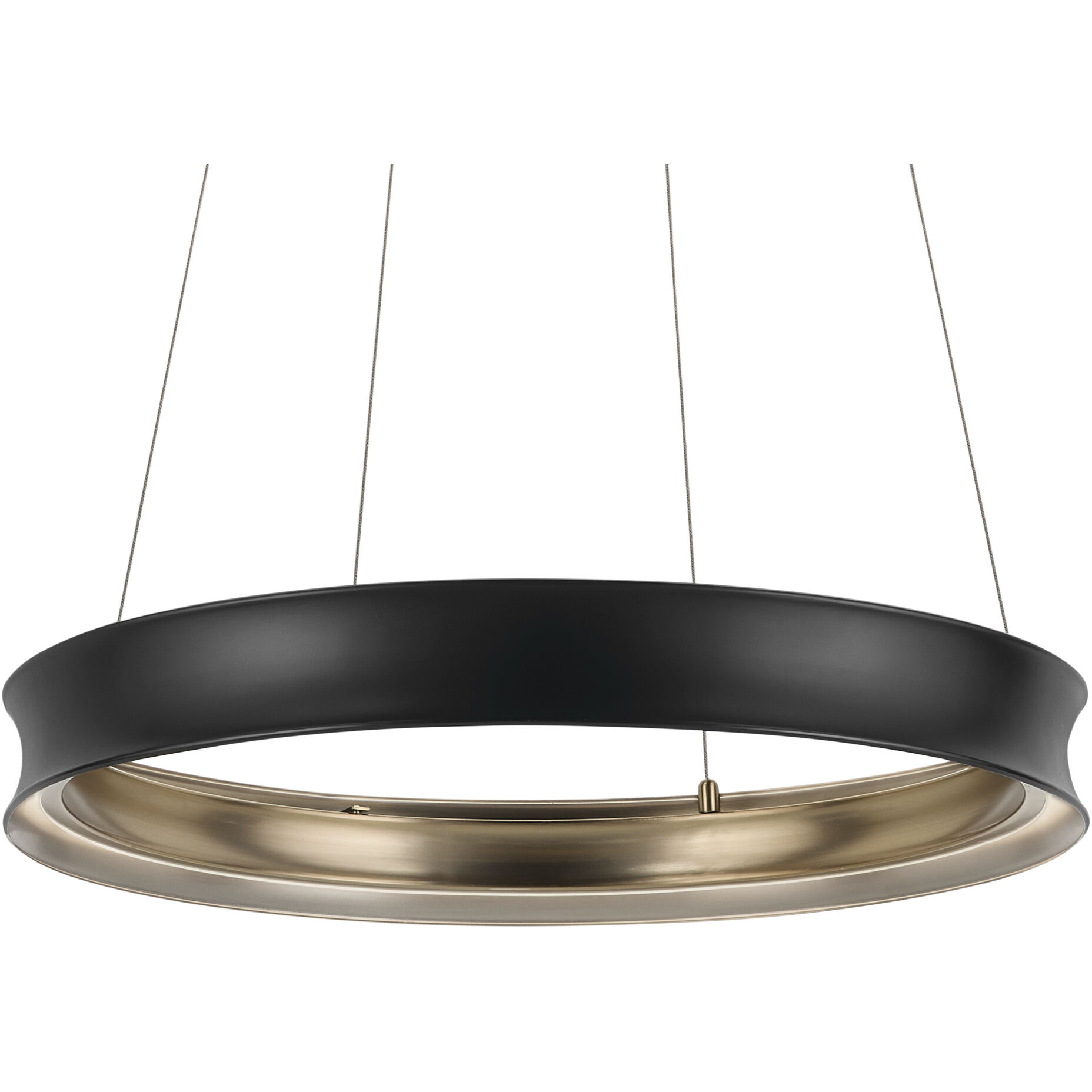Larousse LED Black Chandelier Ceiling Light