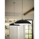 Delarosa 1 Light Black Pendant Ceiling Light