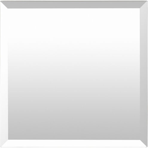 Contour 18 X 18 inch Light Grey Mirror, Square