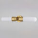 Thalia LED 24.75 inch Antique Gold Bathroom Light Wall Light