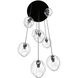 Sonoma Ave. 9 Light 37 inch Dark Bronze Multi Port Pendant Ceiling Light