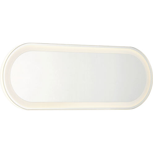 Vanity 18 X 7 inch White Mirror