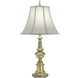 Ellie 31 inch 150 watt Satin Brass Table Lamp Portable Light