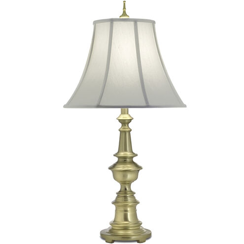 Ellie 31 inch 150 watt Satin Brass Table Lamp Portable Light