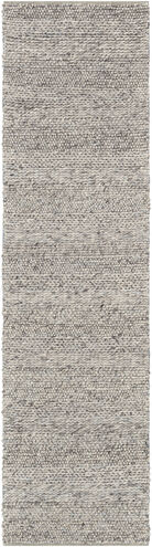 Tahoe 120 X 30 inch Light Slate Rug in 2.5 X 10, Runner