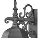 Covington 1 Light 16 inch Black Outdoor Sconce