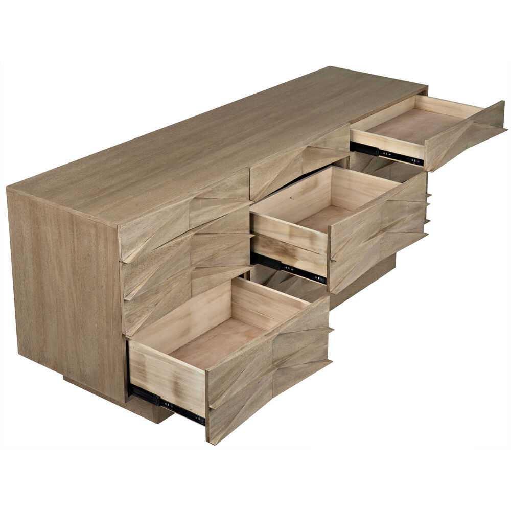 Drake 75 X 22 inch Washed Walnut Sideboard