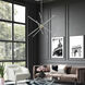 Soho 10 Light 28 inch Polished Chrome with Polished Brass Accents Chandelier Ceiling Light