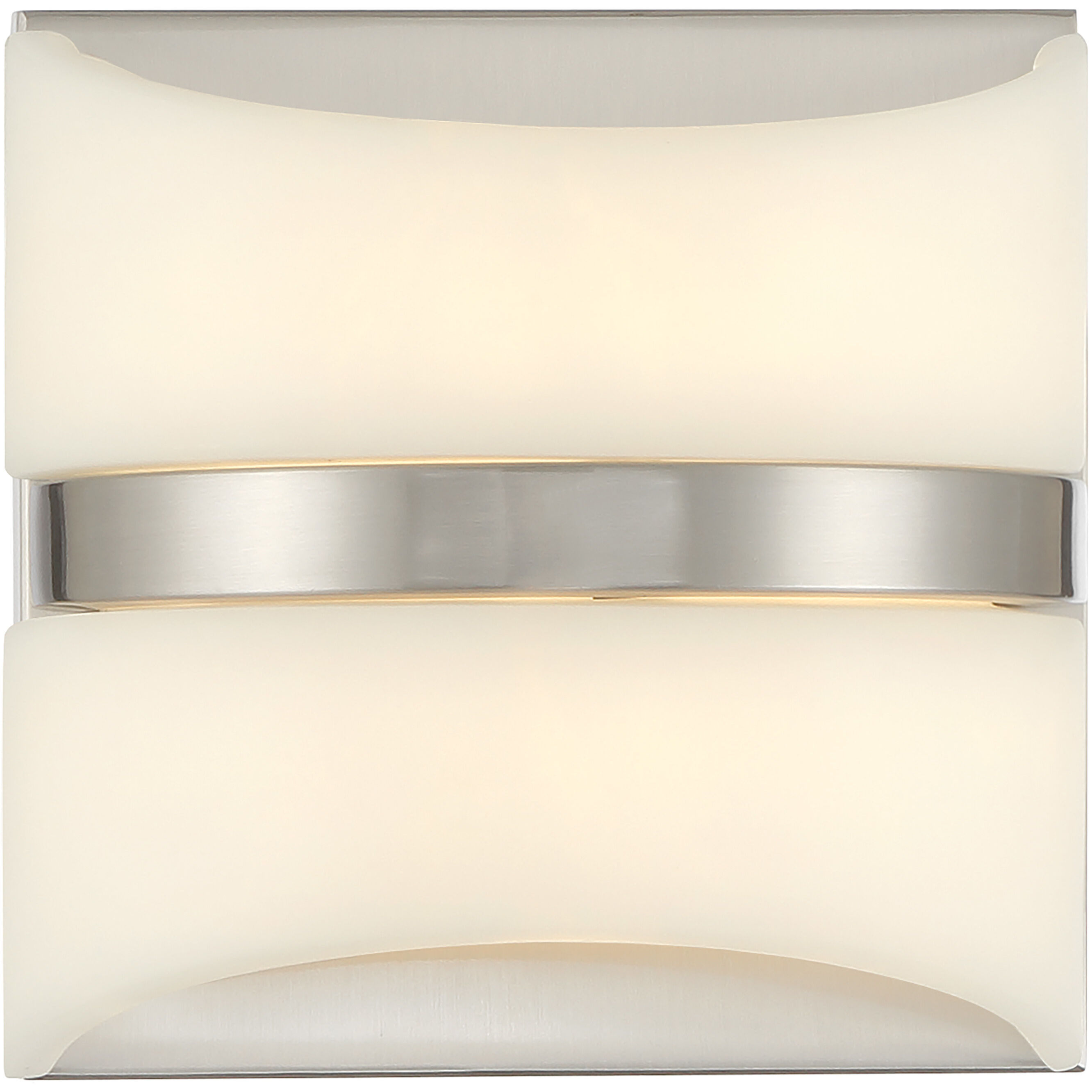 Velaux LED 6.5 inch Brushed Nickel Wall Sconce Wall Light