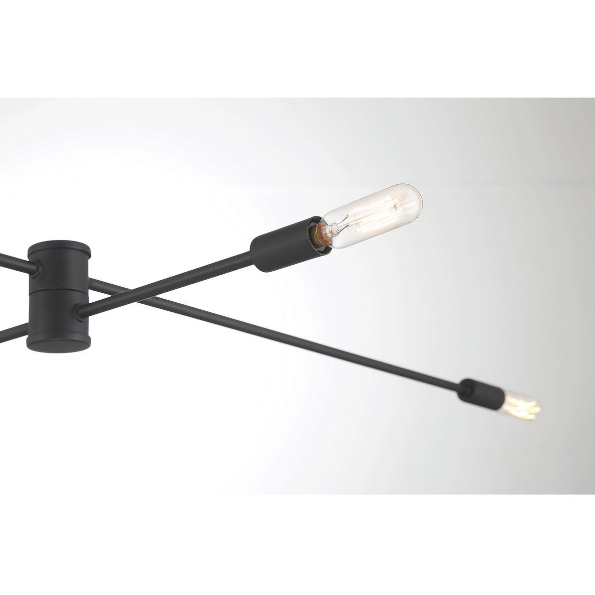 Lyrique 12 Light 54.25 inch Matte Black Chandelier Ceiling Light