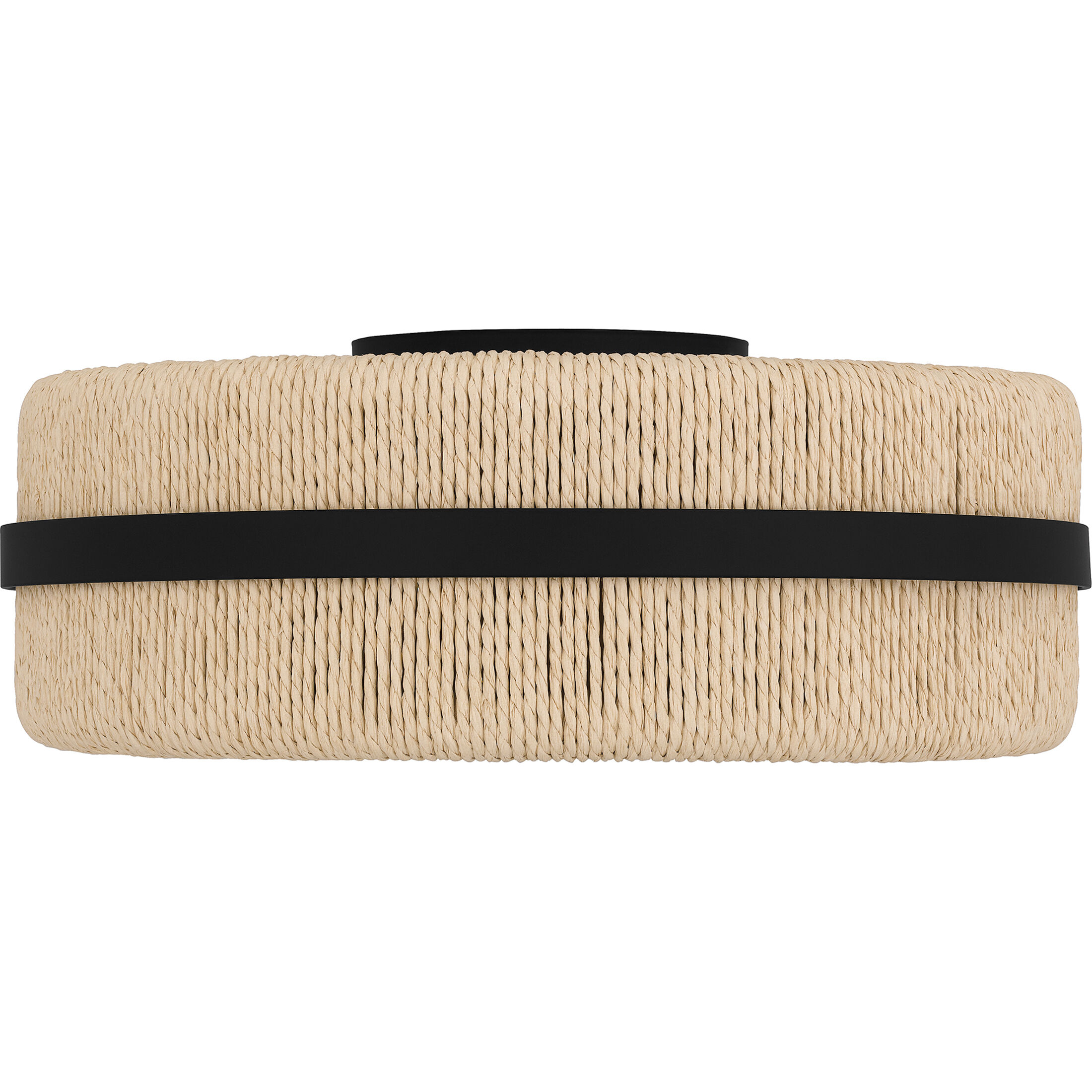 Maeve 2 Light 14 inch Matte Black Flush Mount Ceiling Light, Medium