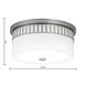 Astor 2 Light 13.75 inch Brushed Nickel Flush Mount Ceiling Light