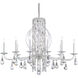 Siena 10 Light 24.5 inch Polished Stainless Steel Chandelier Ceiling Light in Radiance