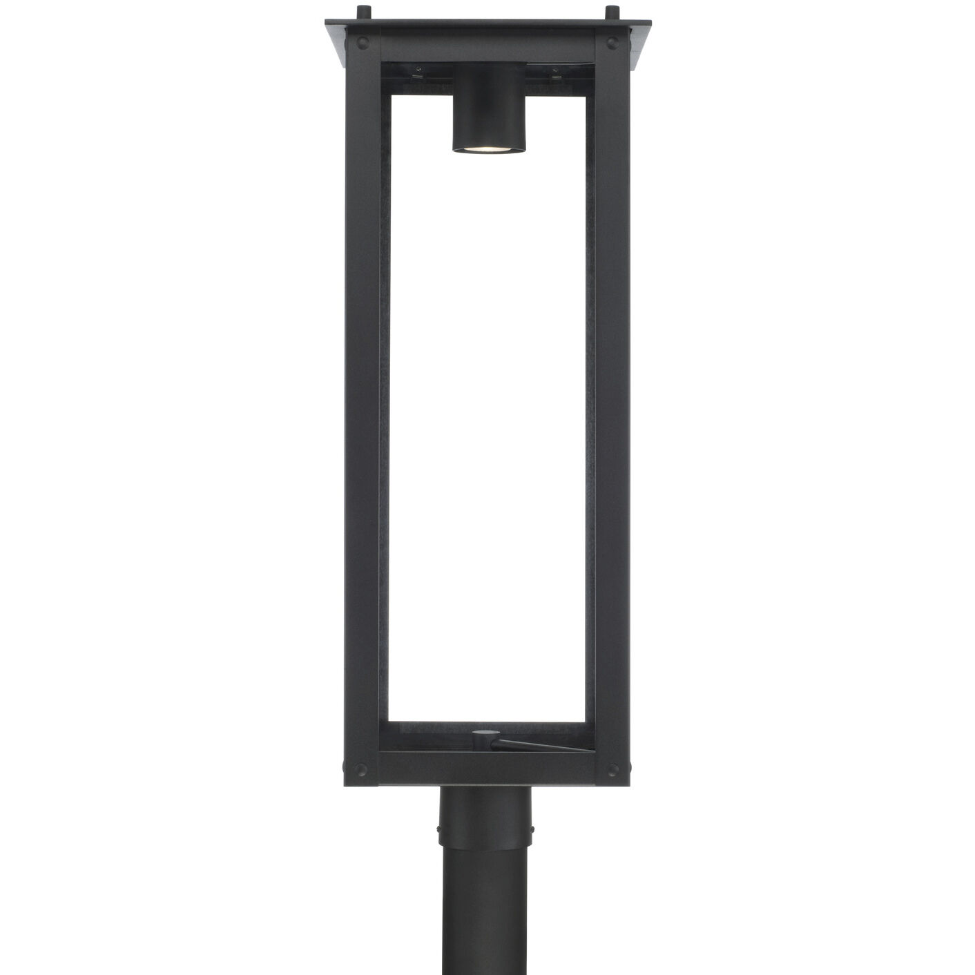 Hunt 1 Light 29 inch Black Outdoor Post Lantern