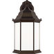 Sevier 1 Light 23.25 inch Antique Bronze Outdoor Wall Lantern, Extra Large